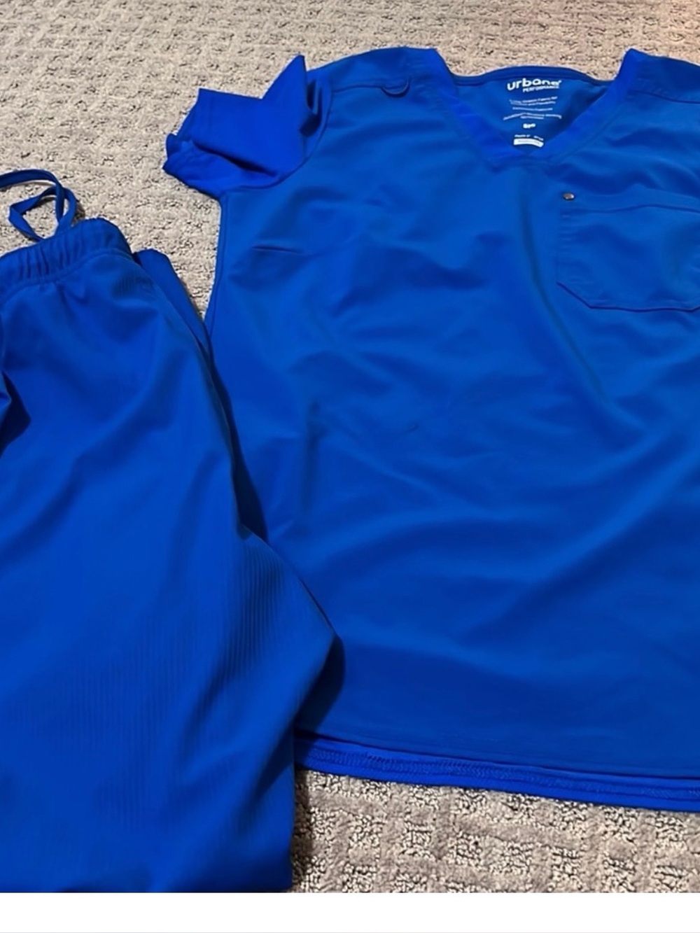 Nurse scrub royal blue